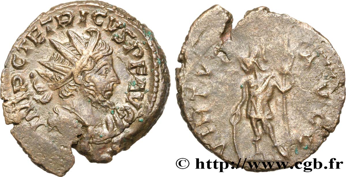 TETRICUS I Antoninien MS/AU