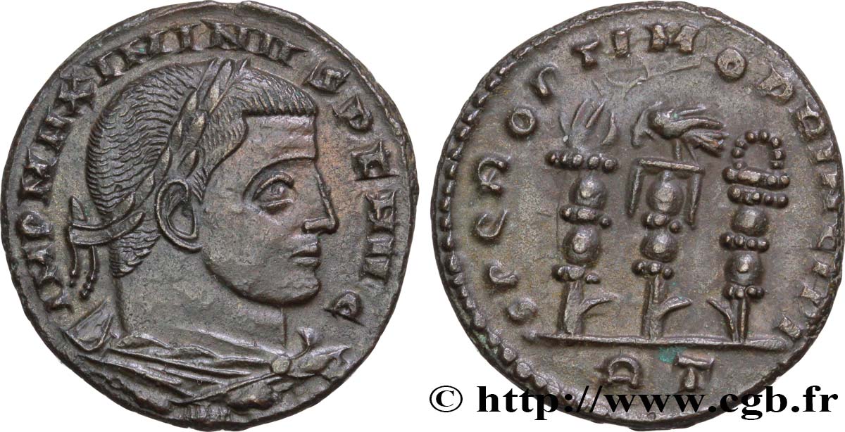 MAXIMIN II DAIA Follis ou nummus SUP