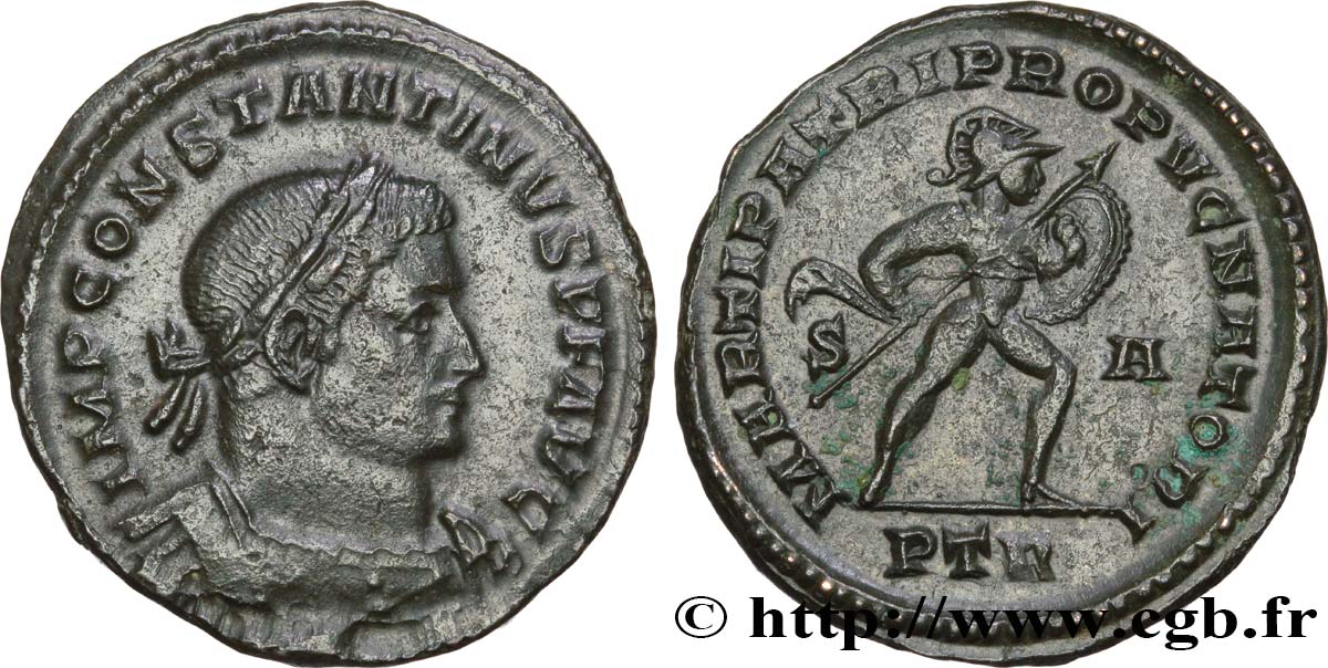 CONSTANTIN Ier LE GRAND Follis ou nummus TTB+