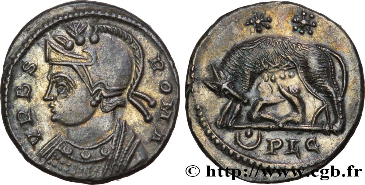 ROME Centenionalis ou nummus FDC