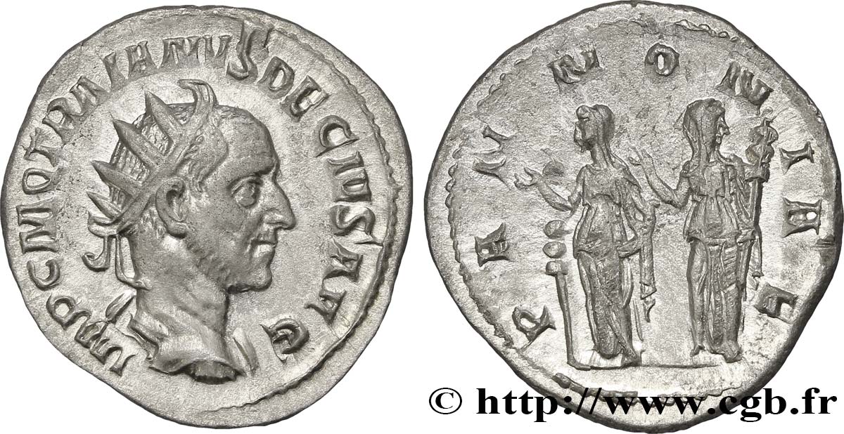 TRAJAN DÈCE Antoninien SPL