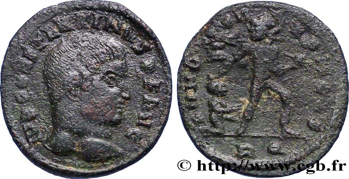 CONSTANTINE I THE GREAT Demi-follis XF