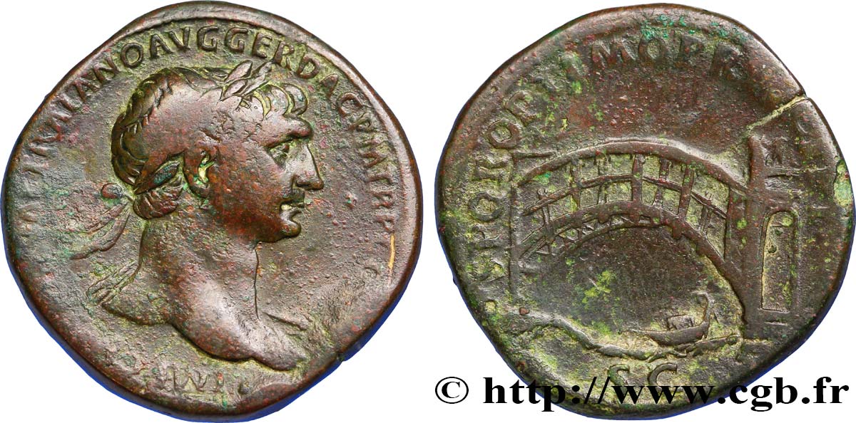 TRAJAN Sesterce TB+