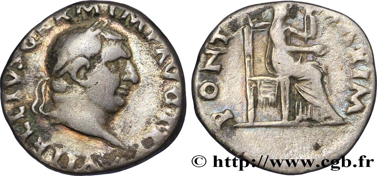 VITELLIUS Denier TB+