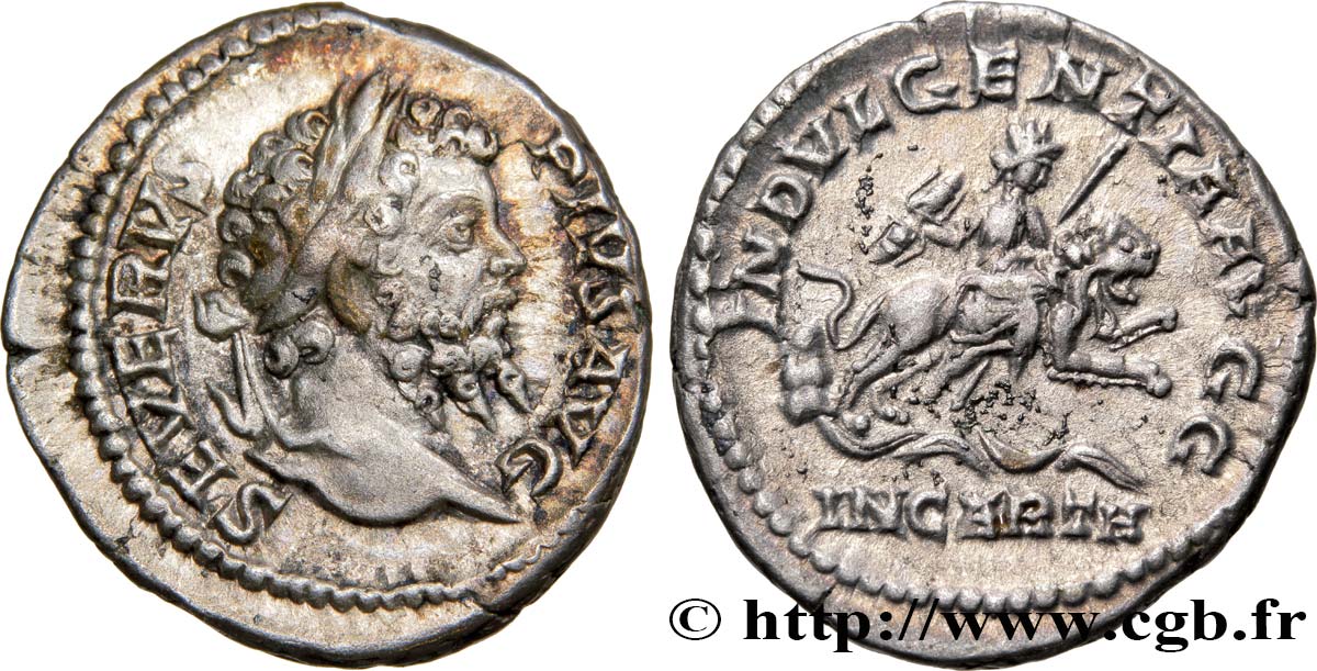 SEPTIMIUS SEVERUS Denier XF