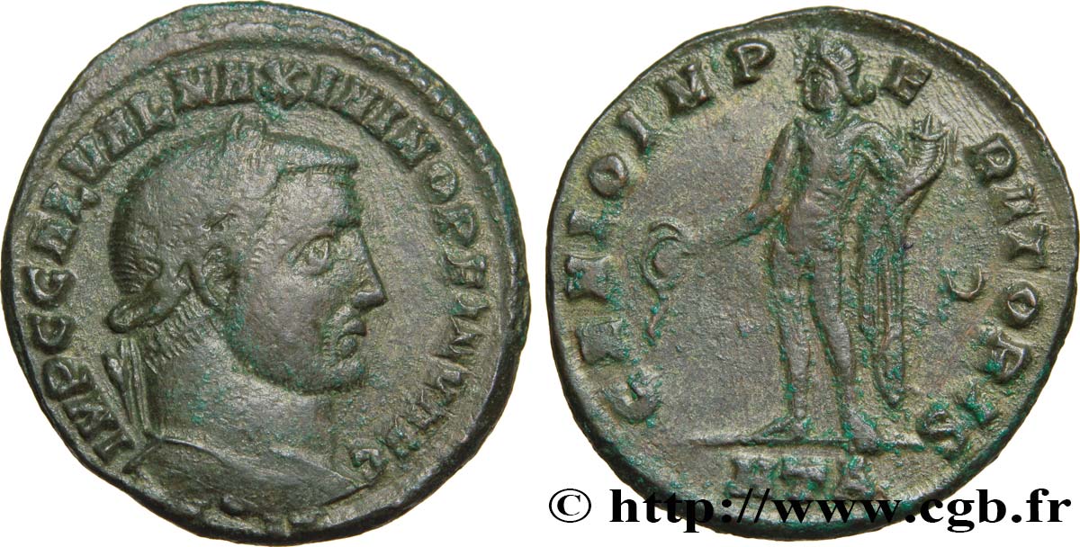 MAXIMINUS II  Follis ou nummus AU
