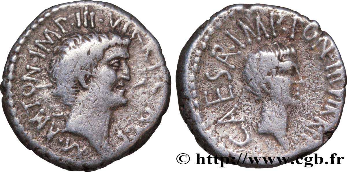 MARC ANTOINE et OCTAVE Denier TB+