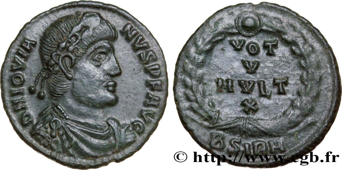 IOVIANUS Maiorina ou nummus, (PB, Æ 3) VZ