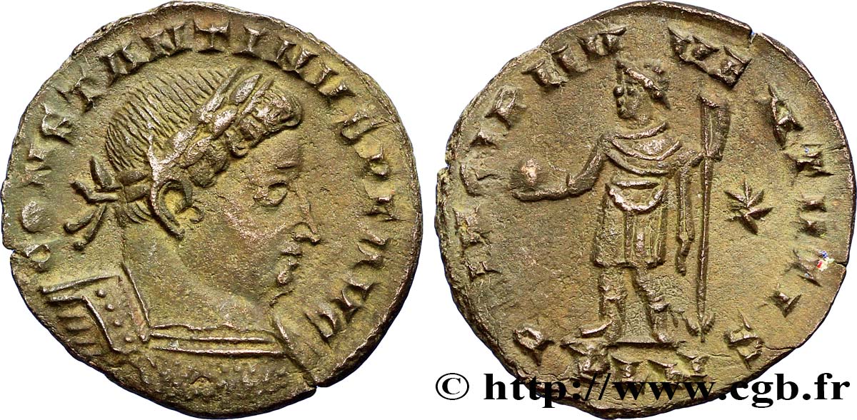 CONSTANTINE I THE GREAT Follis ou nummus AU