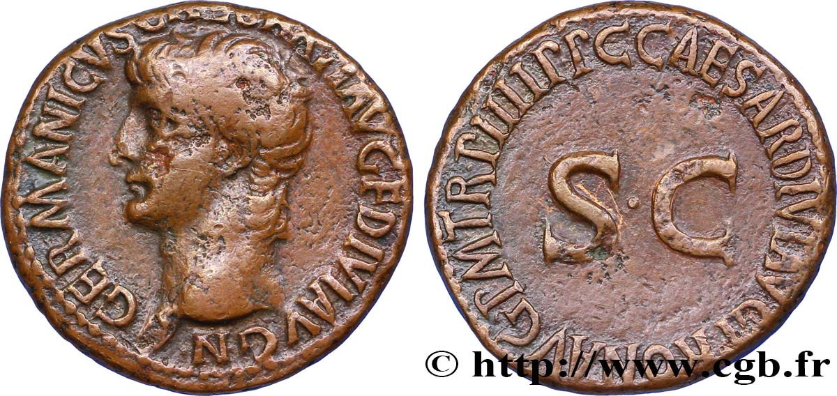 GERMANICUS As XF