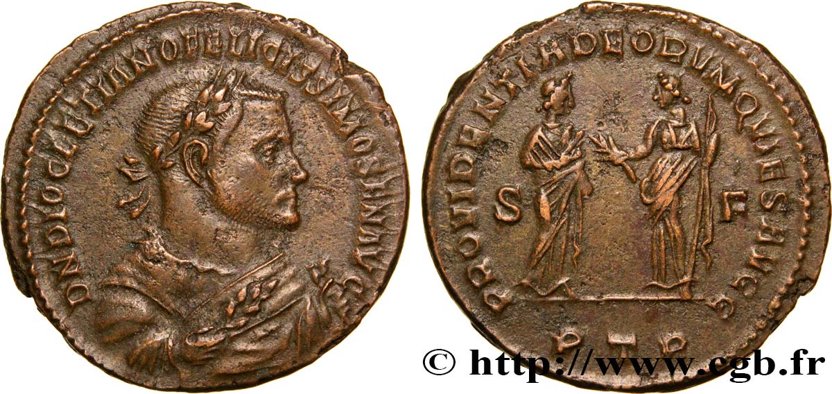 DIOCLÉTIEN Follis ou nummus TTB+