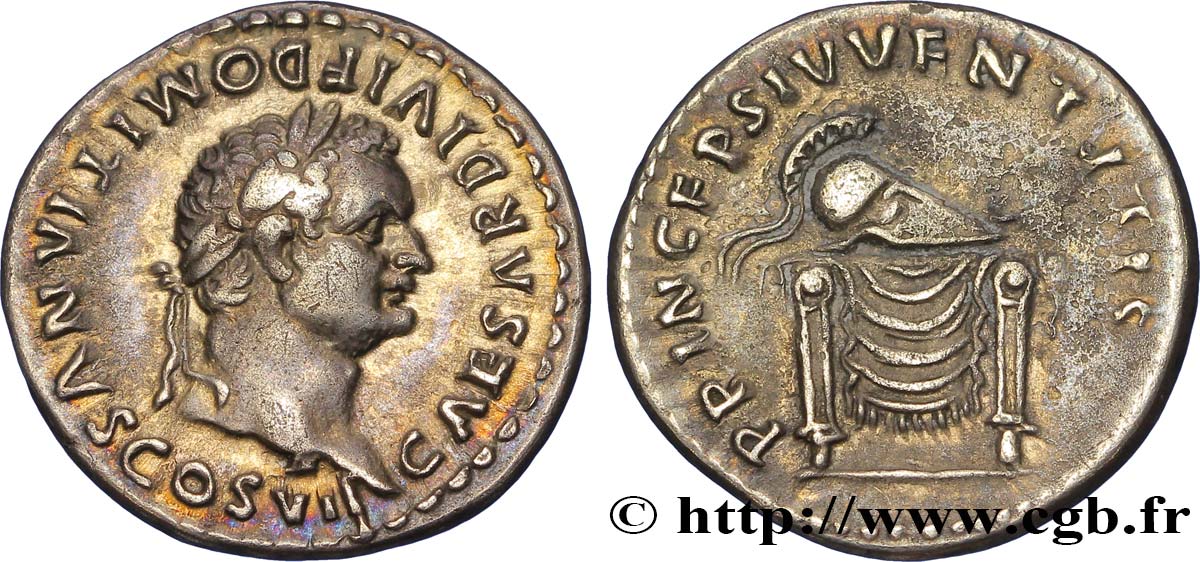 DOMITIANUS Denier AU