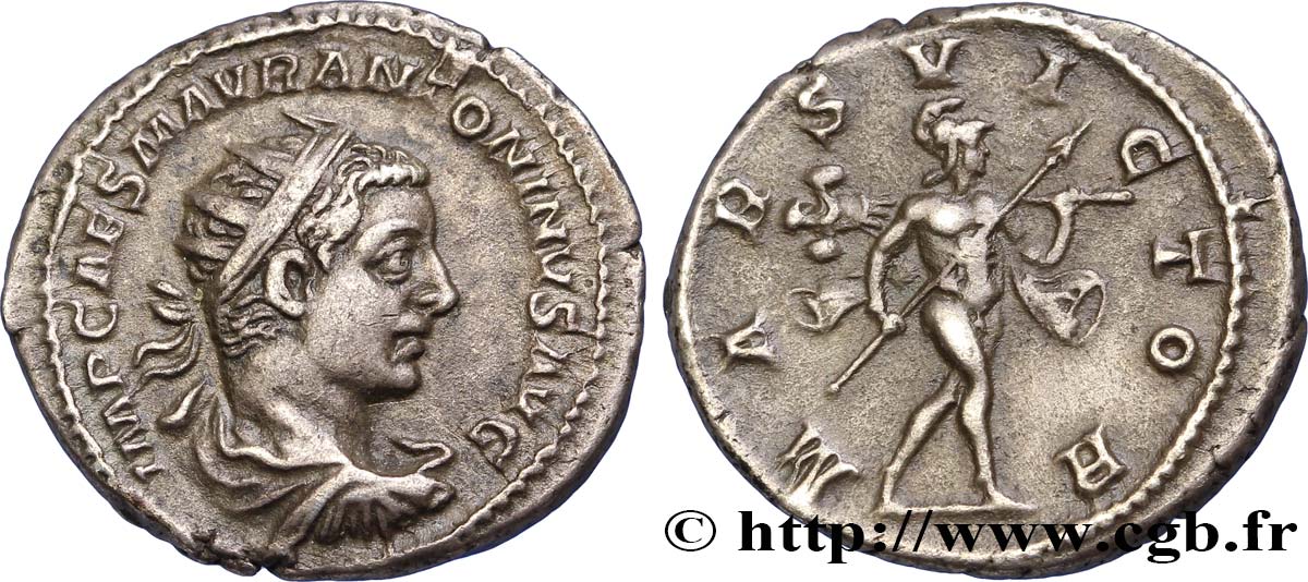 ELAGABALUS Antoninien XF