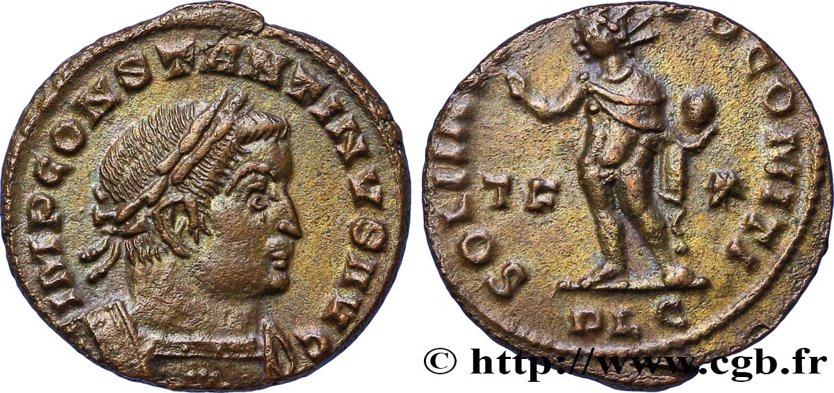 CONSTANTINE I THE GREAT Follis ou nummus AU