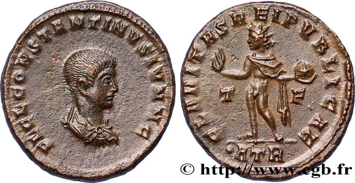 CONSTANTIN II Centenionalis ou nummus SPL
