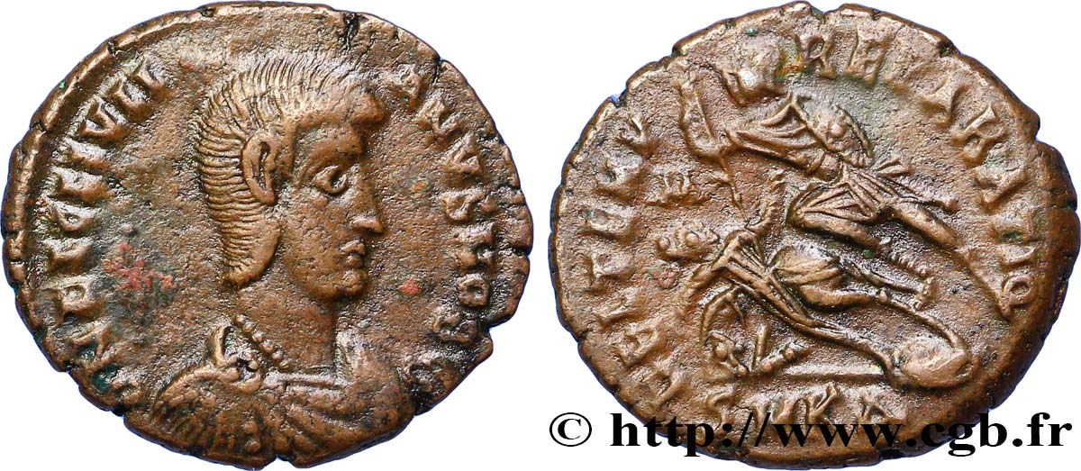 IULIANUS II Maiorina réduite, (PB, Æ 3) fVZ/SS