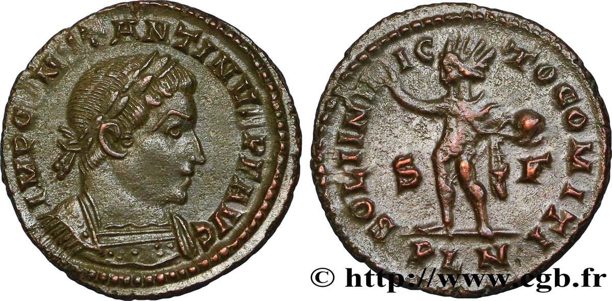 CONSTANTIN Ier LE GRAND Follis ou nummus SUP