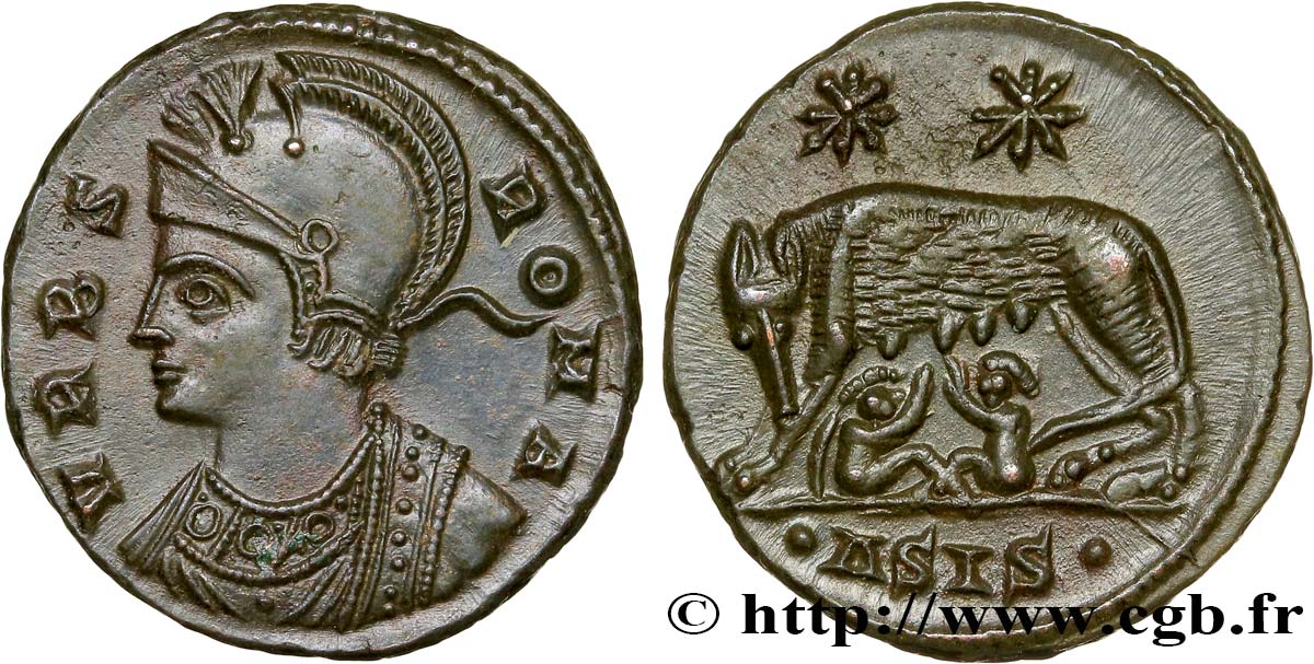 ROMA Centenionalis ou nummus MS