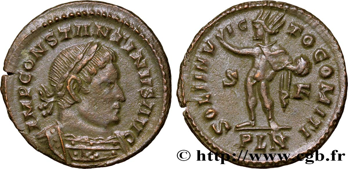 CONSTANTIN Ier LE GRAND Follis ou nummus SUP