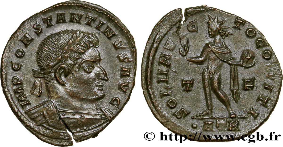 COSTANTINO I IL GRANDE Follis ou nummus MS
