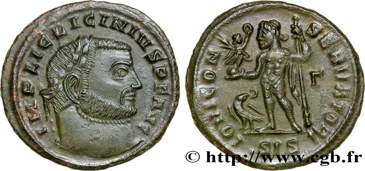 LICINIUS Ier Follis ou nummus SUP