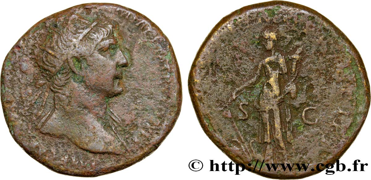 TRAJAN Dupondius TB