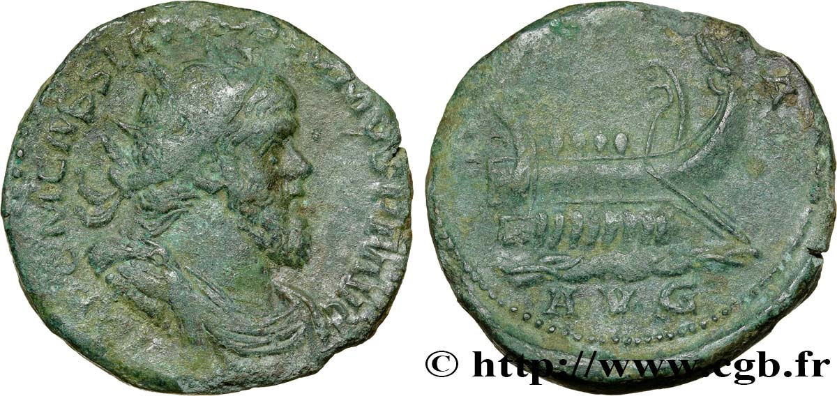 POSTUME Double sesterce TTB