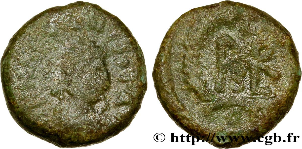MARCIEN Nummus, (PBQ, Æ 4) TB+