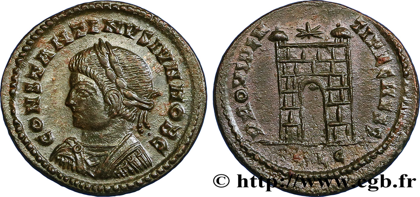CONSTANTINO II Centenionalis ou nummus FDC
