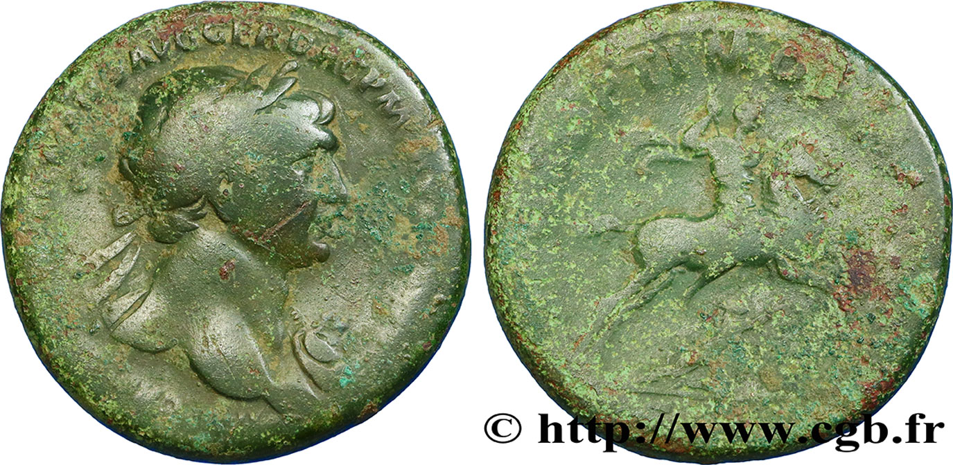 TRAJAN Sesterce TB