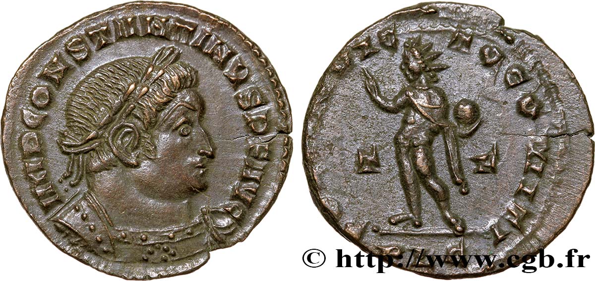 CONSTANTIN Ier LE GRAND Follis ou nummus SPL