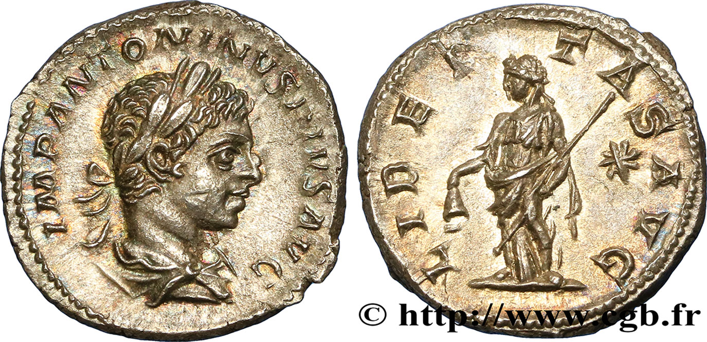 ÉLAGABAL Denier SPL/FDC