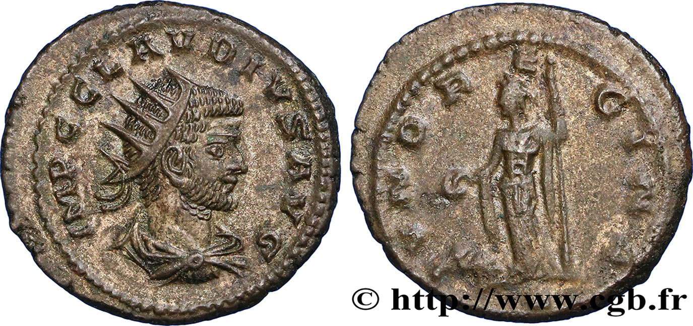 CLAUDIUS II GOTHICUS Antoninien fST/fVZ