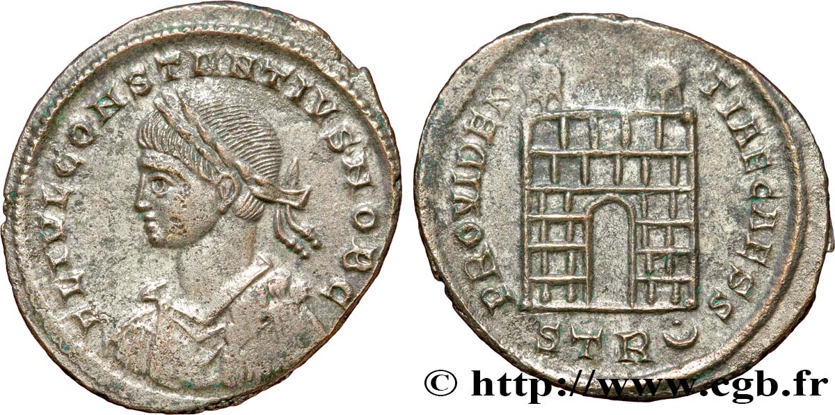 CONSTANTINO II Centenionalis ou nummus SC
