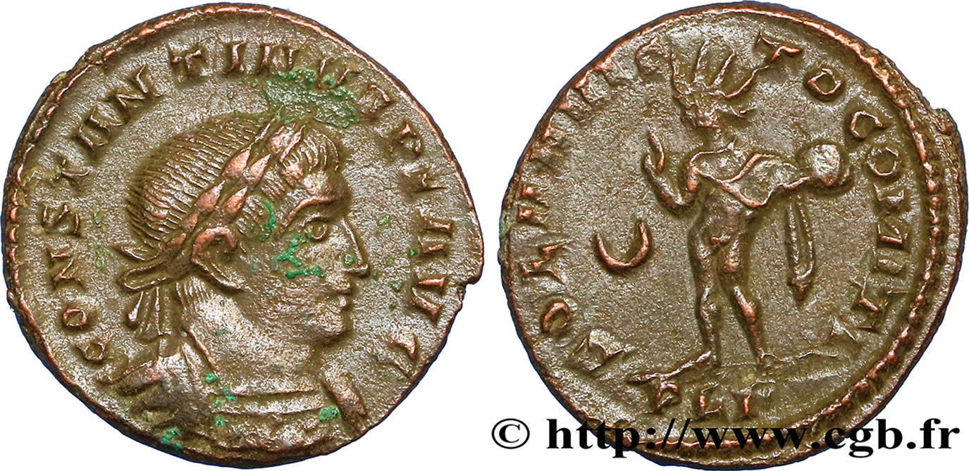CONSTANTIN Ier LE GRAND Follis ou nummus SUP