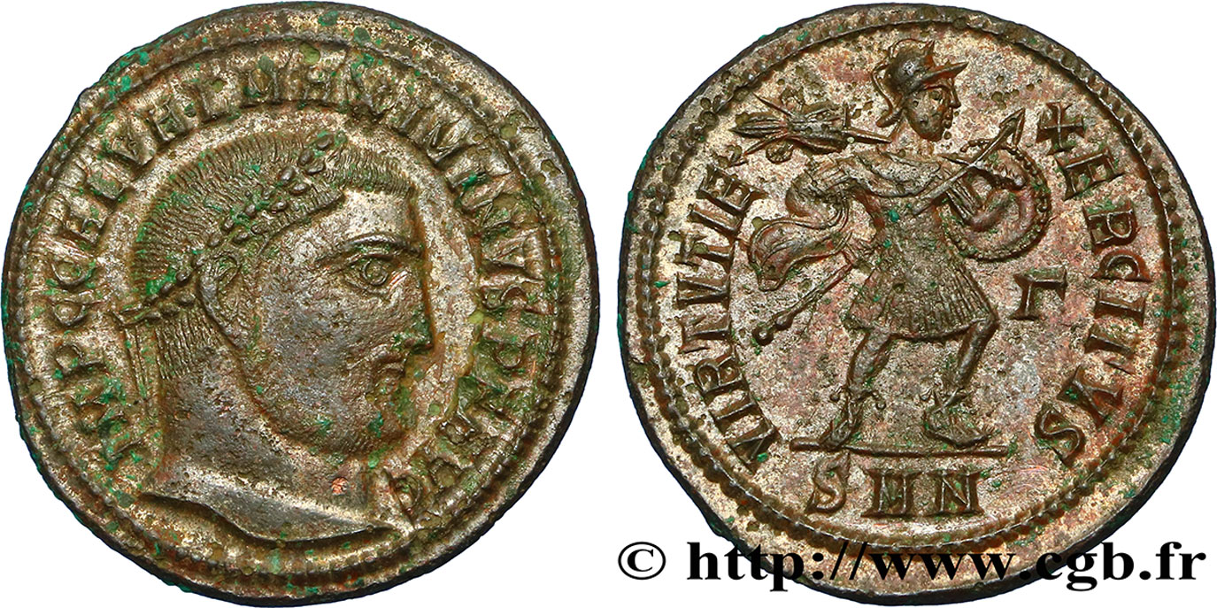 MAXIMIN II DAIA Follis ou nummus SUP