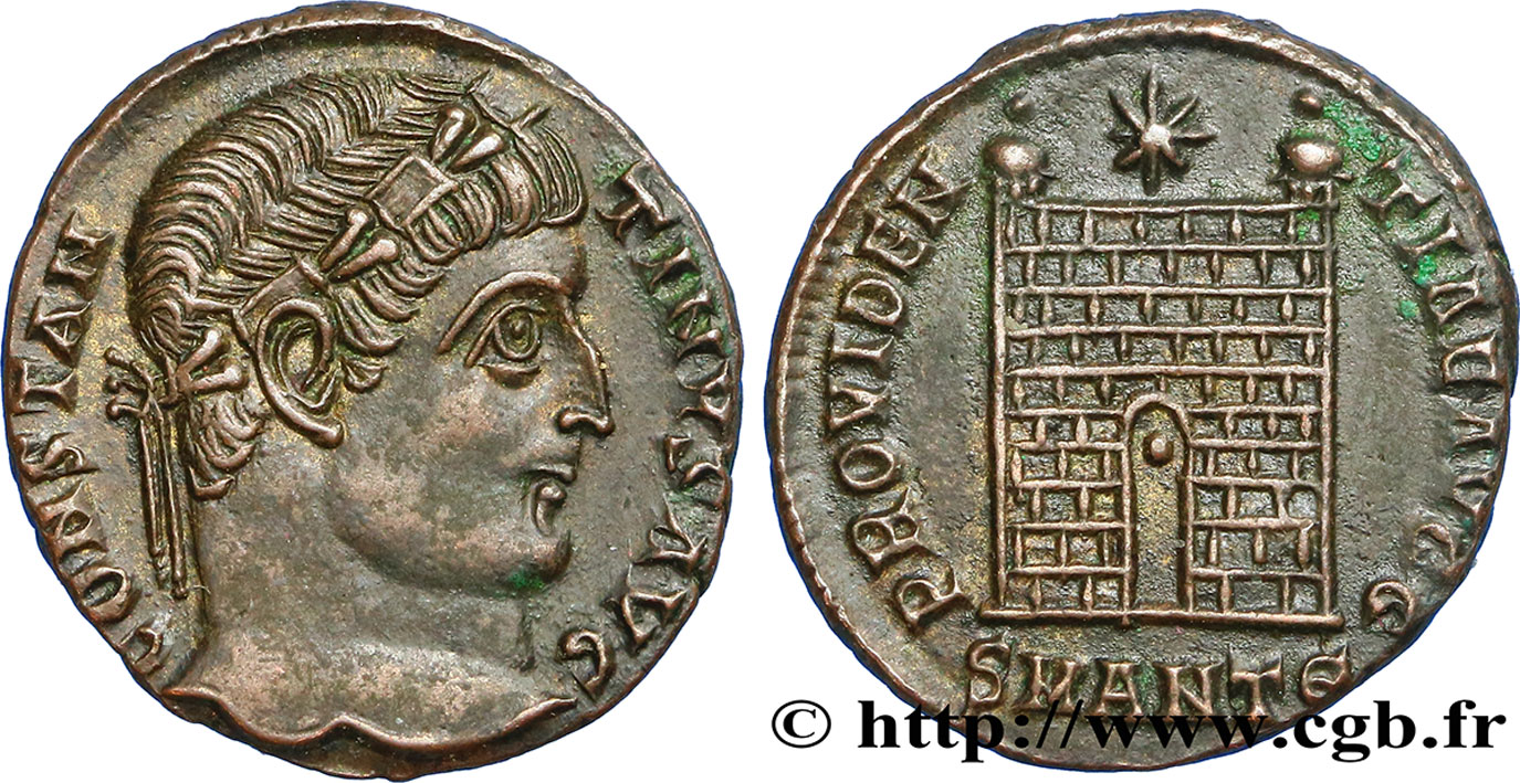 CONSTANTIN Ier LE GRAND Centenionalis ou nummus SUP