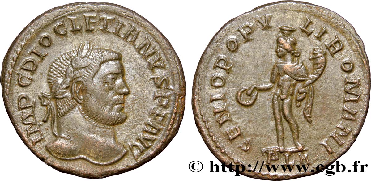DIOCLÉTIEN Follis ou nummus SUP