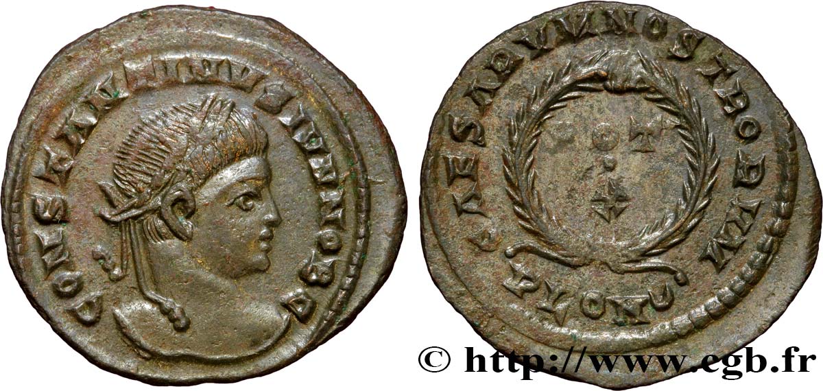 CONSTANTINO II Centenionalis ou nummus EBC