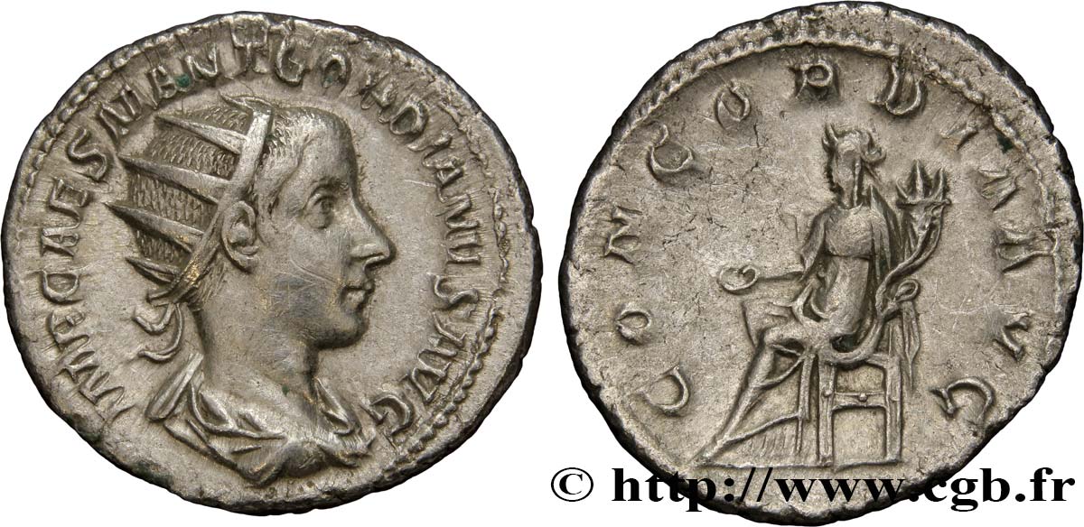 GORDIAN III Antoninien AU/XF