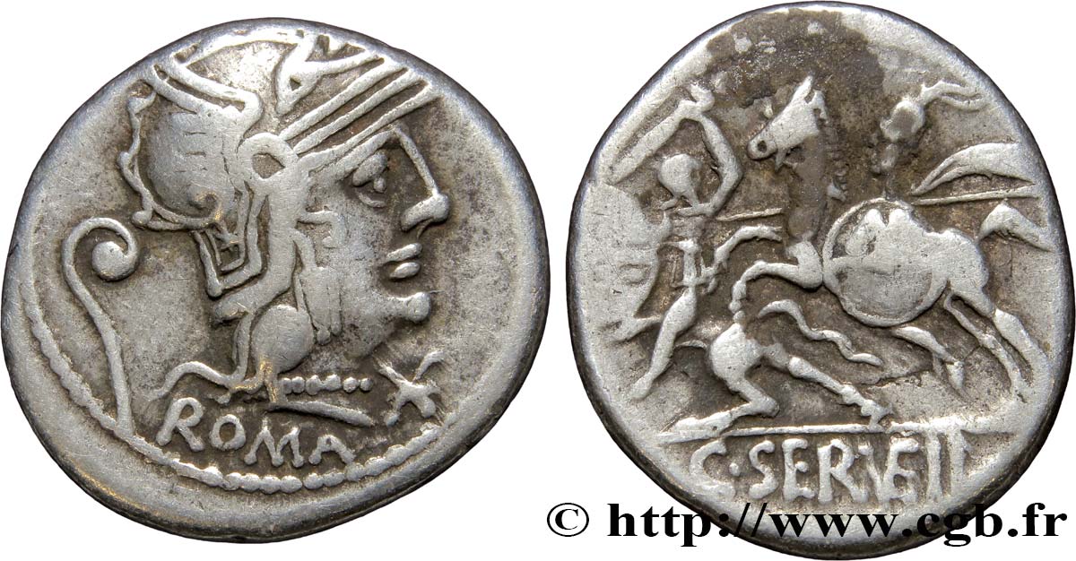 SERVILIA Denier TTB/TB+