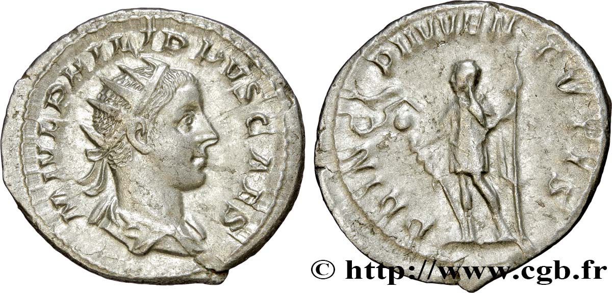 PHILIPPE II Antoninien SUP/TTB