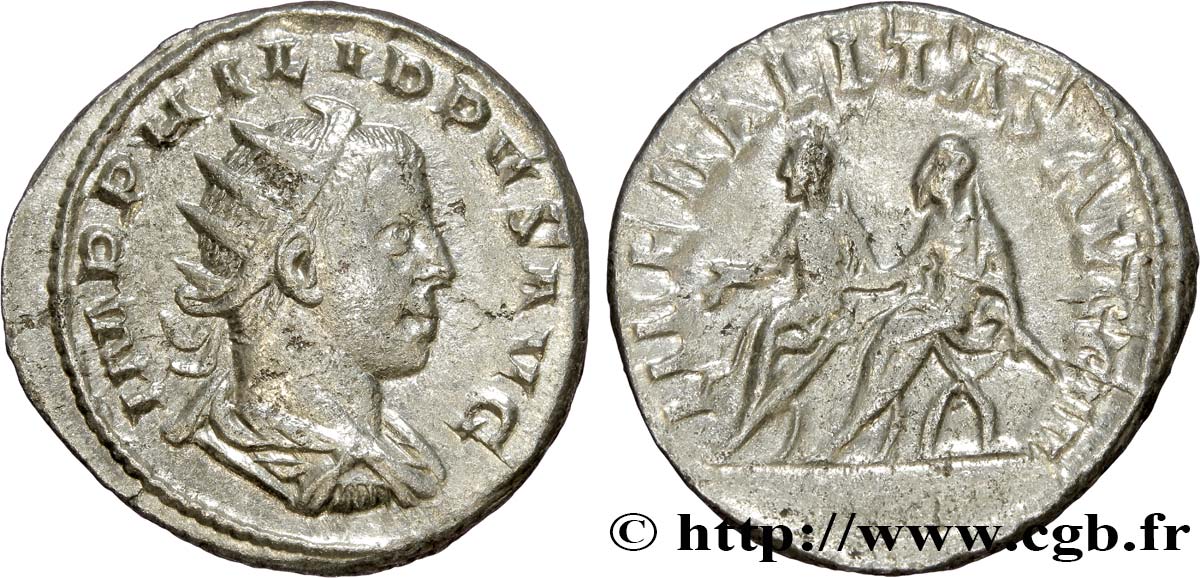 PHILIPPE II Antoninien TTB