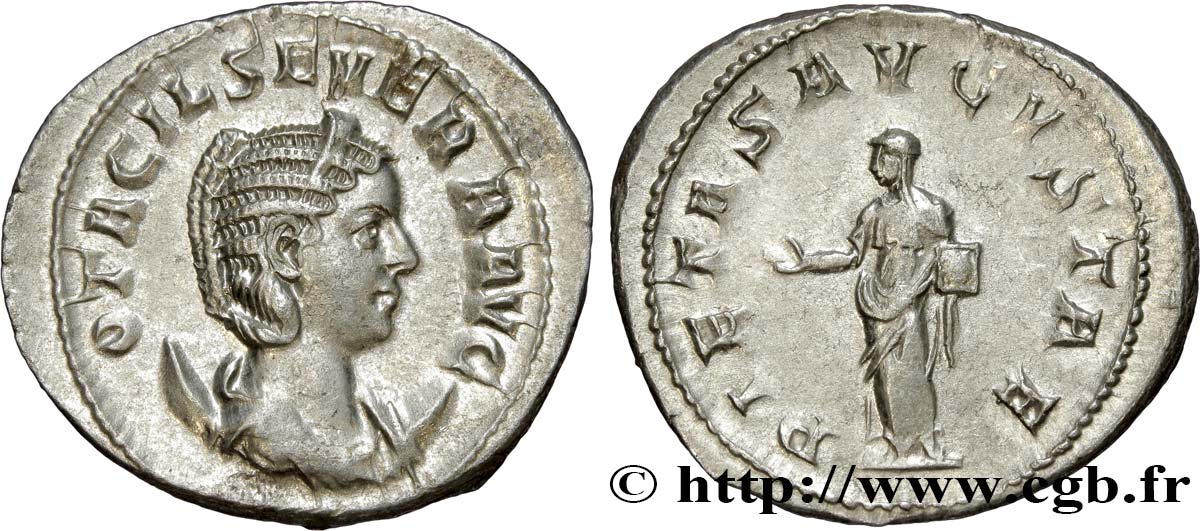OTACILIA SEVERA Antoninien fST