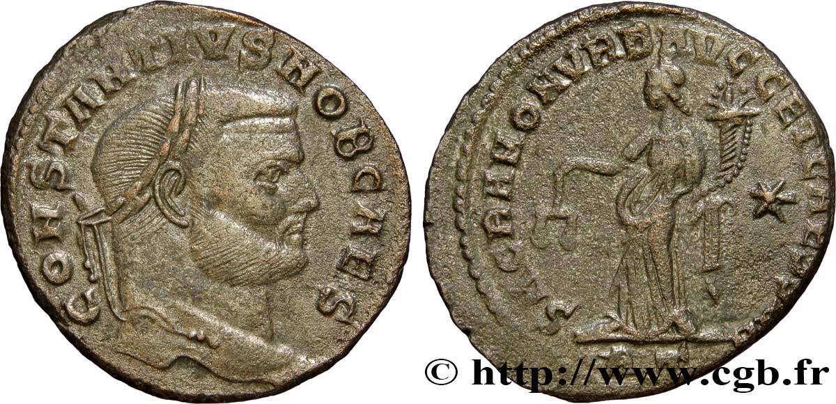 CONSTANTIUS I Follis ou nummus fVZ