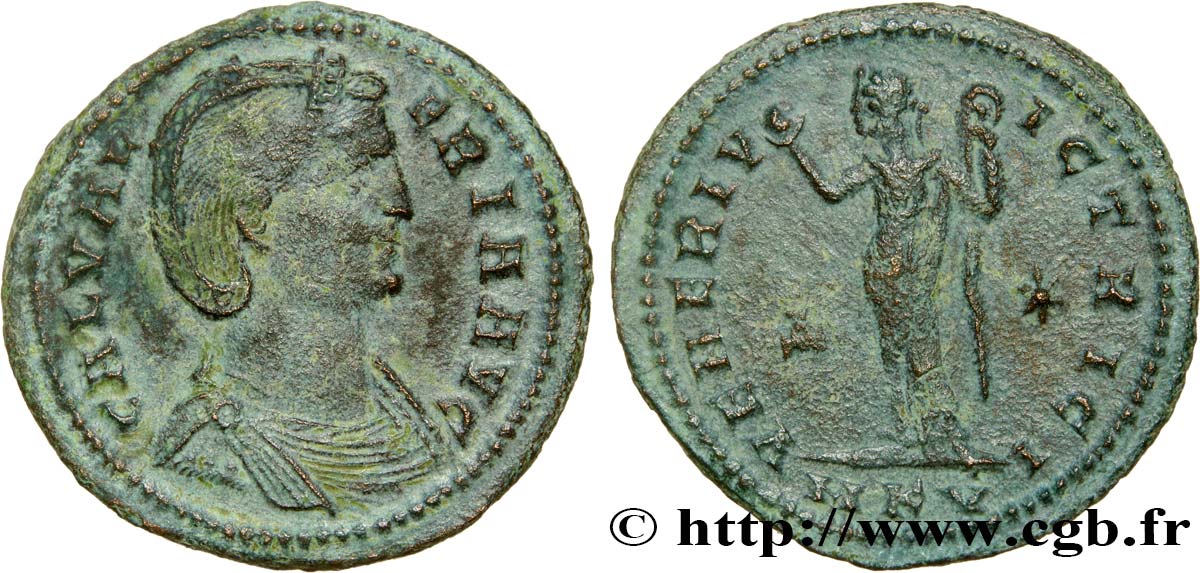 GALERIA VALERIA Follis ou nummus TTB+