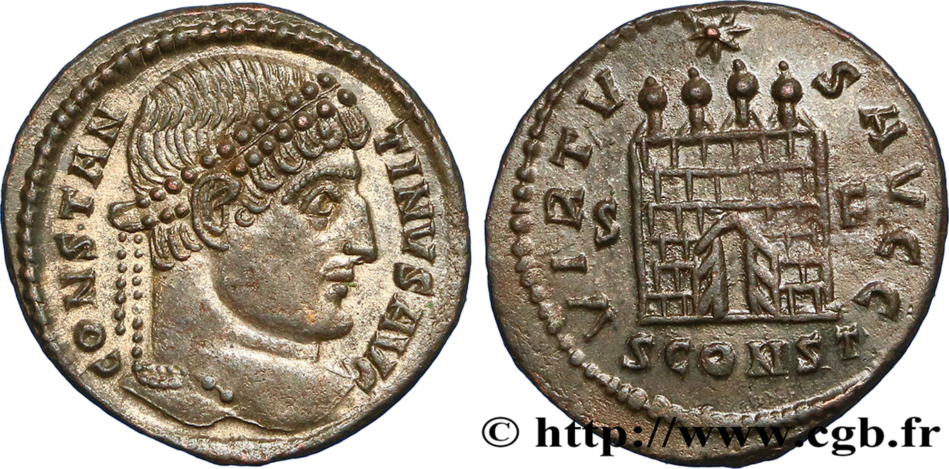 CONSTANTINE I THE GREAT Centenionalis ou nummus MS