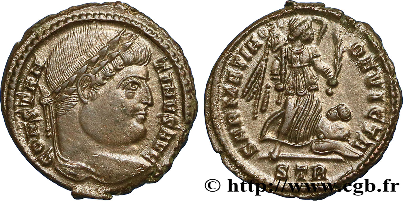 CONSTANTINE I THE GREAT Centenionalis ou nummus MS