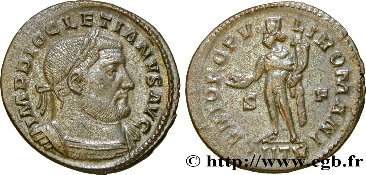 DIOCLÉTIEN Follis ou nummus TTB+