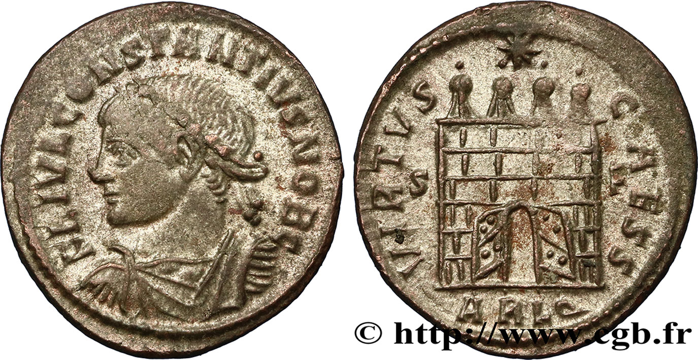 CONSTANCE II Centenionalis ou nummus SUP